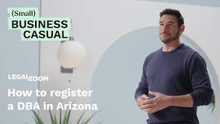 How to register a DBA in Arizona