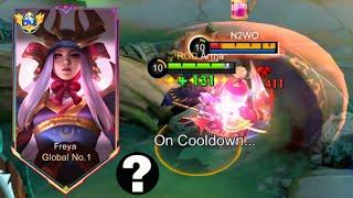 FREYA ONE HIT DELETE ENEMIES IS HERE?!! ( MUST TRY ) FREYA BEST BUILD 2024 - MLBB