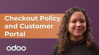 Checkout Policy and Customer Portal | Odoo eCommerce