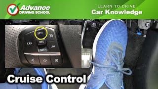 How To Use Cruise Control  |  Learn to drive: Car knowledge