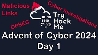 TryHackMe's Day 1 of Advent of Cyber 2024