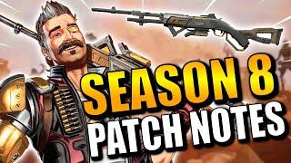 BREAKING DOWN THE APEX LEGENDS SEASON 8 UPDATE!