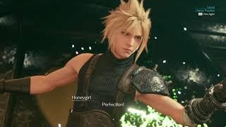 Cloud's dancing practice final fantasy 7 remake