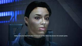 Mass Effect: Ashley blaming the extranet and computer games