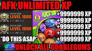 *DO THIS ASAP* AFK LEVEL 1000! NEW UNLIMITED XP GLITCH/GOBBLEGUMS! BO6 GLITCHES! BO6 ZOMBIES GLITCH!