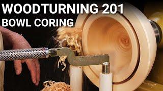 Woodturning 201 - Video 4 - Bowl Coring with the Oneway Easy Core