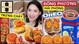 REVIEWBánh trung thu 2021 Đông Phương Hải Phòng, OREO, Highlands, Madame Hương,Trứng chảy…