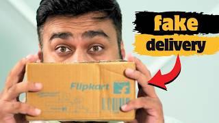 Flipkart Fake 'Open Box Delivery Agent' SCAM .. Beware ! (Hindi)