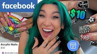 Getting my NAILS DONE Off FACEBOOK Market Place?!!