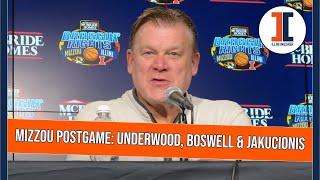 Braggin' Rights postgame: Brad Underwood, Kylan Boswell and Kasparas Jakucionis press conference