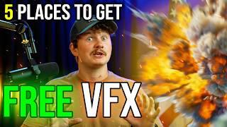 5 Places You Can Get FREE VFX Assets!