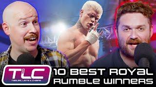 10 BEST WWE Royal Rumble Winners | Tables, Lists & Chairs