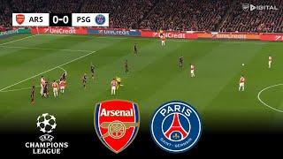 Arsenal vs Psg | UEFA Champions League 2024/25 | Ucl Live Stream | eFootball Pes 21 Gameplay