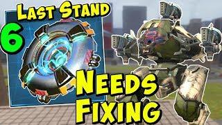 Last Stand Module Vs War Robots - Max Level Module Hangar Experiment WR