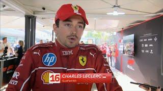 Charles Leclerc: Gap to front is where Ferrari really are - Post Qualifying Interview - Chinese GP