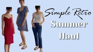 Simple Retro Summer Haul! || Jaz Garcia.