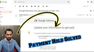 Update your information to get paid | Your payments are on hold | Problem solved 2022