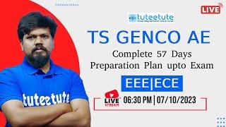 TS GENCO | EEE & ECE | Complete 57 Days Preparation Plan upto Exam #genco #tsgenco