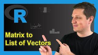 Convert Matrix to List of Column-Vectors in R (2 Examples) | Split & Divide | lapply() & seq_len()