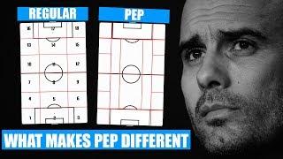 How Pep Sees Football Differently | What Separates Pep Guardiola | Pep Guardiola's 20 Zone System