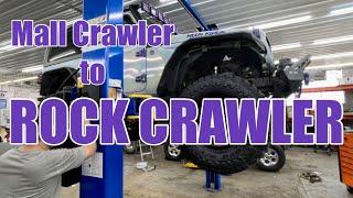 Mall Crawler to Rock Crawler | 2024 Jeep Wrangler Willys 2 Door Project