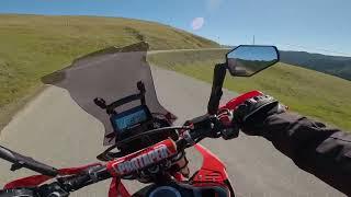 2021 Honda Crf 300L Rally ride off-road on Bell Springs Rd in So Humboldt