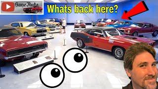 Muscle car collection at Savoy Automobile Museum Big Block V8 Classic cars