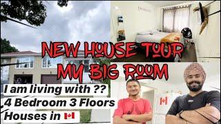 House Tour || My Bed Room || Life in Canada  || Personal Room || I’m living with4 Bedroom