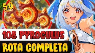 ROTA COM TODOS OS 108 PYROCULUS DE NATLAN 5.0