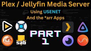 Plex / Jellyfin MediaServers Using USENET and the *arrs apps. On Unraid