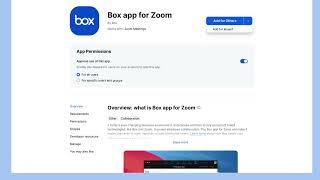 Admin Added Apps for Zoom's App Marketplace