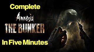 Amnesia: The Bunker - Toot Sweet / Got It In One / Efficiency Expert Achievement Guide
