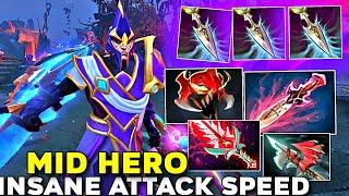 Mid Hero Outplayed Silencer with Mask of Madness + Glaive Insane Attack Speed - Dota 2