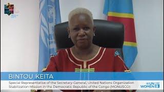 Gender parity is more than meeting numbers or targets | Head of MONUSCO