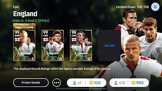 How Many Coins For Beckham? Epic England 󠁧󠁢󠁥󠁮󠁧󠁿 Pack Opening | Edged Crossing Beckham Is Here️‍