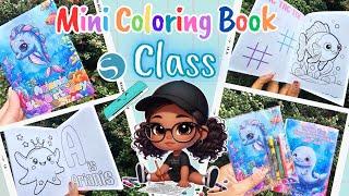 How to make Mini Coloring Books using Silhouette Studio