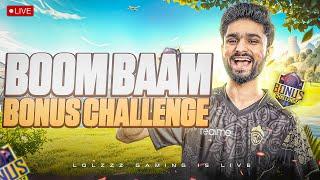 BONUS CHALLENGE ME DOMINATION HOGA? | BGMI LIVE