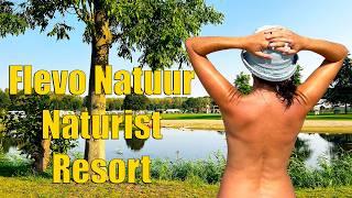 Inside De Buizerd & Flevo Natuur Naturist Resort near Amsterdam, Netherlands