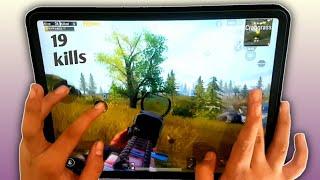 IPAD PRO 2020 PUBG | 7-FINGER CLAW HANDCAM NO GYRO | PUBG MOBILE | IPAD MINI 5