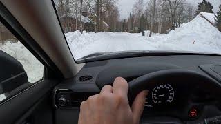 Honda HR-V e:HEV ’22 | Snowy suburban drive