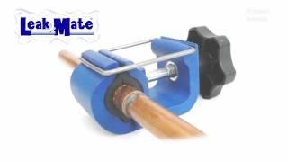 Stop a Water Leak or  Leaking Pipe with Leak Mate