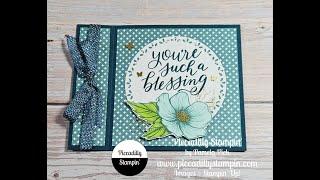 Stampin' Up! Grateful Blessings Card using the Serene Love DSP - 12/18/24 -   FBL