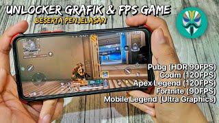 Cara Unlock Grafik & FPS Game Pake Module Magisk iUnlocker - Tutorial