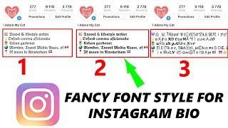 How to Write Bio On Instagram In Stylish Fonts (𝐜𝐨𝐩𝐲 𝕒𝕟𝕕 𝓅𝒶𝓈𝓉𝑒 ) | By textgeneratorfont.com