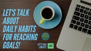 Let's Talk About Daily Habits for Reaching English Goals! | English Conversation | Listening