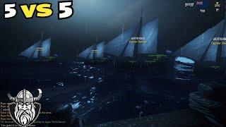 BLACK WAKE  5 SHİP VS 5 SHİP