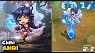 Chibi Ahri | All Animations | TFT MONSTERS ATTACK