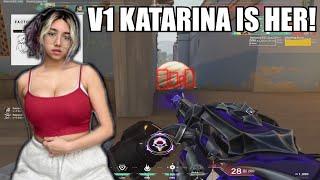 V1 Katarina is the Best FEMALE Player in Valorant