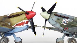 American Spitfires - Supermarine Spitfire Mk.V 1/48 Eduard