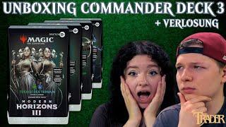 MTG Modern Horizons 3 Commander Deck Opening deutsch #3 | Magic the Gathering | Review | Trader 2024